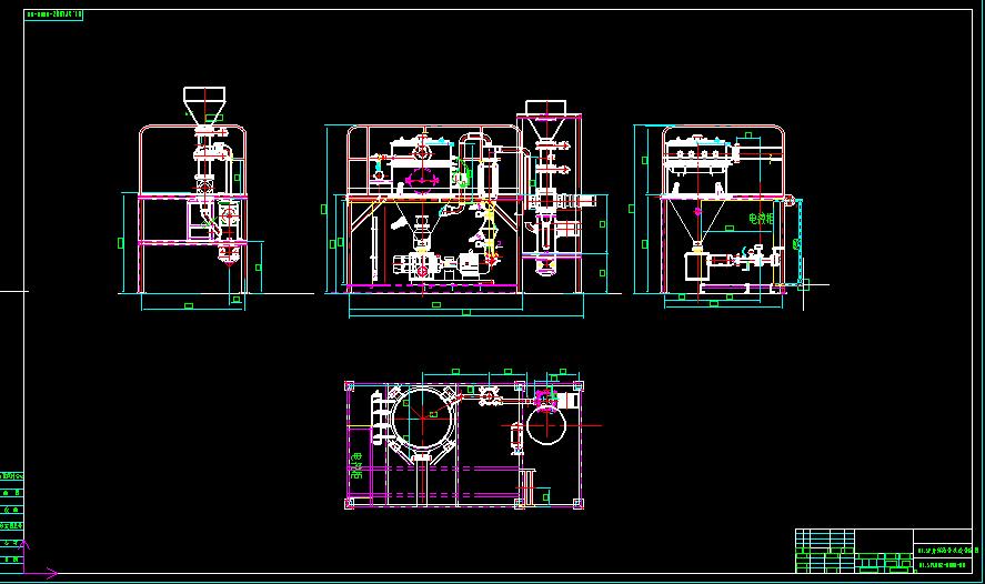 沈飞粉体QLM-1.5型气流粉碎机布局图.jpg